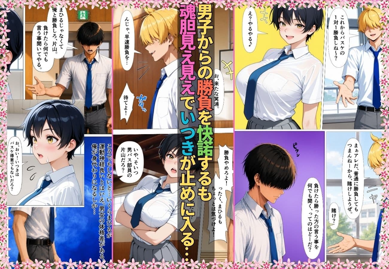 無自覚なボーイッシュ幼馴染が無防備すぎてガチンコいちゃらぶセックス【漫画】【女子校生】【あまあま】【初体験】【153p】 サンプル4