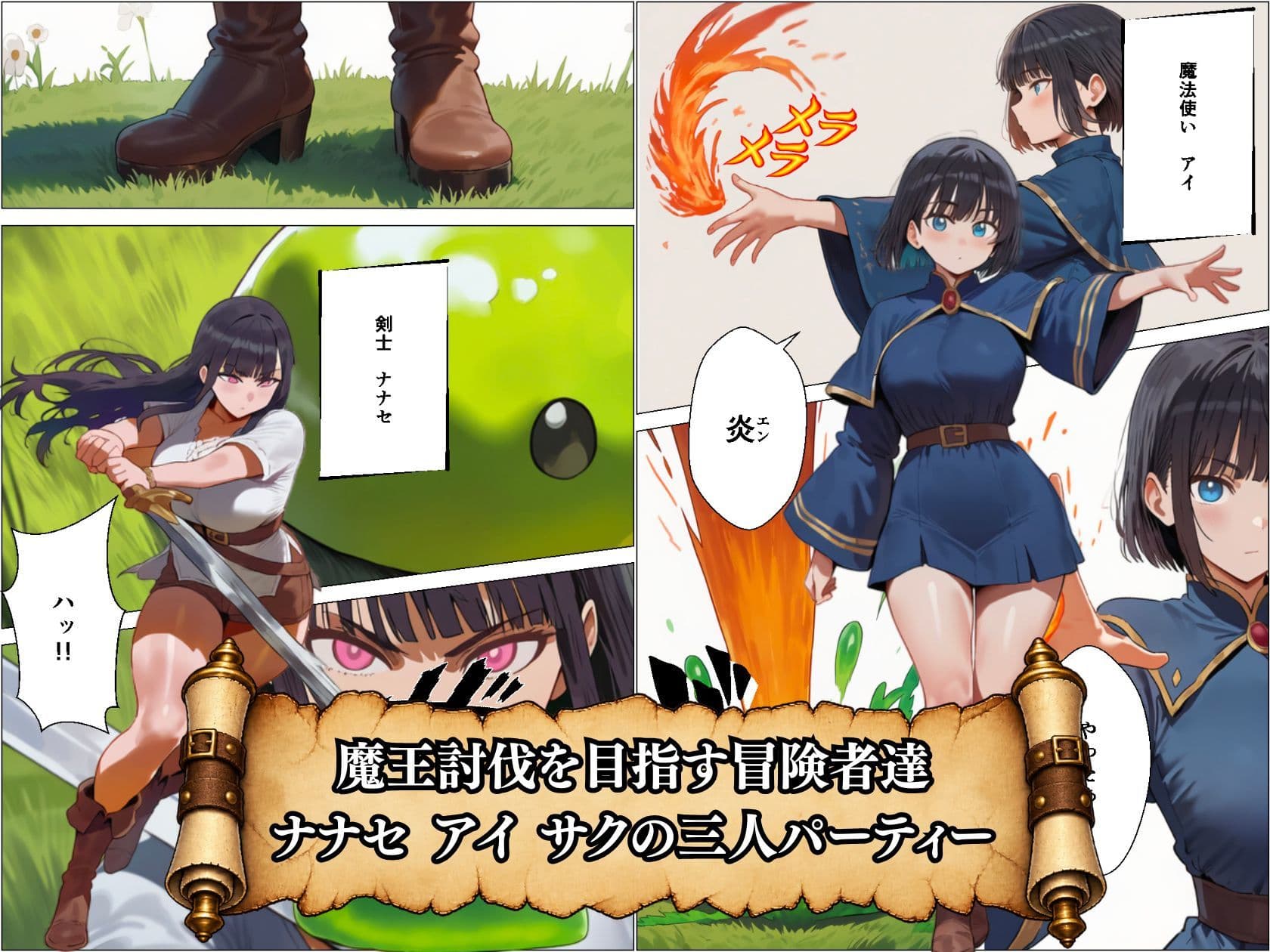 回復方法は生ハメです。〜異世界僧侶のパーティー回復記〜 サンプル1