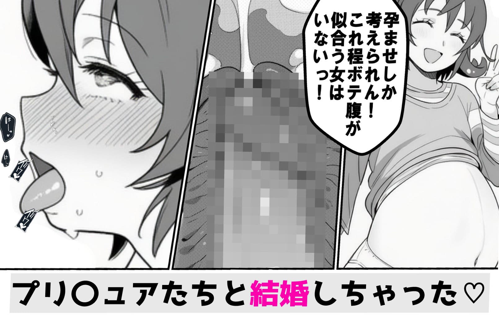 【悲報】俺氏、プ〇キュアの世界に現実逃避して、都合のいい孕ませ大乱交ハーレムを築いた話 サンプル5