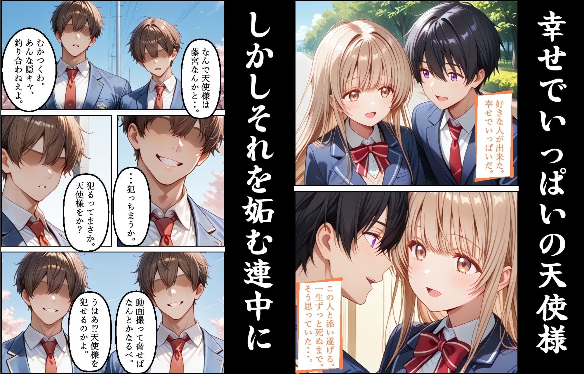幸せでいっぱいの天使様が滅茶苦茶に壊されてしまった件 サンプル1