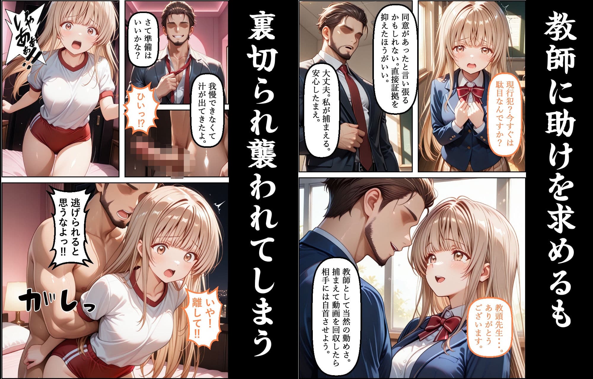 幸せでいっぱいの天使様が滅茶苦茶に壊されてしまった件 サンプル5