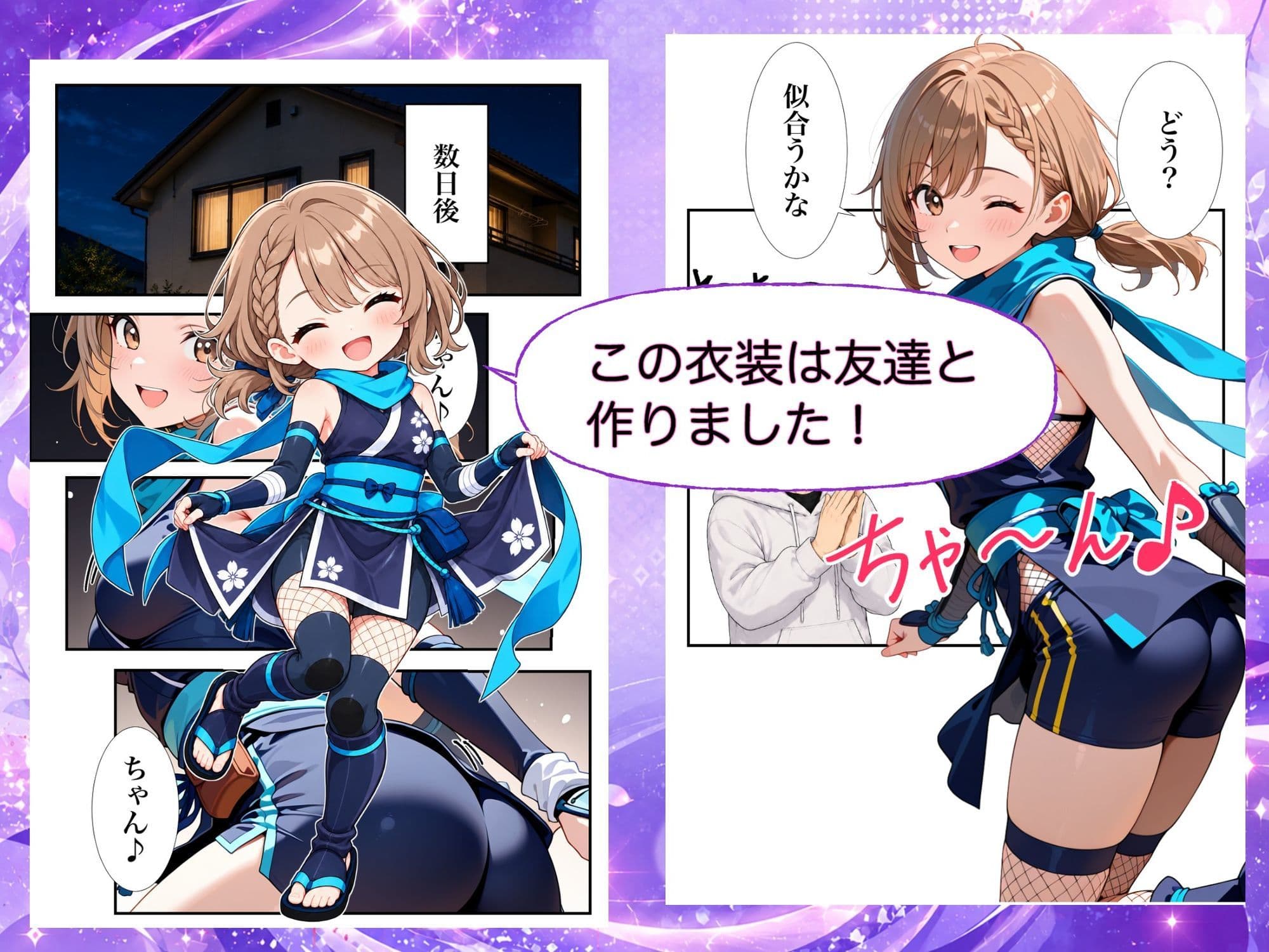 くのいち妹ちゃん〜ブラコン妹ちゃんとでかちんお兄ちゃん外伝〜 サンプル3