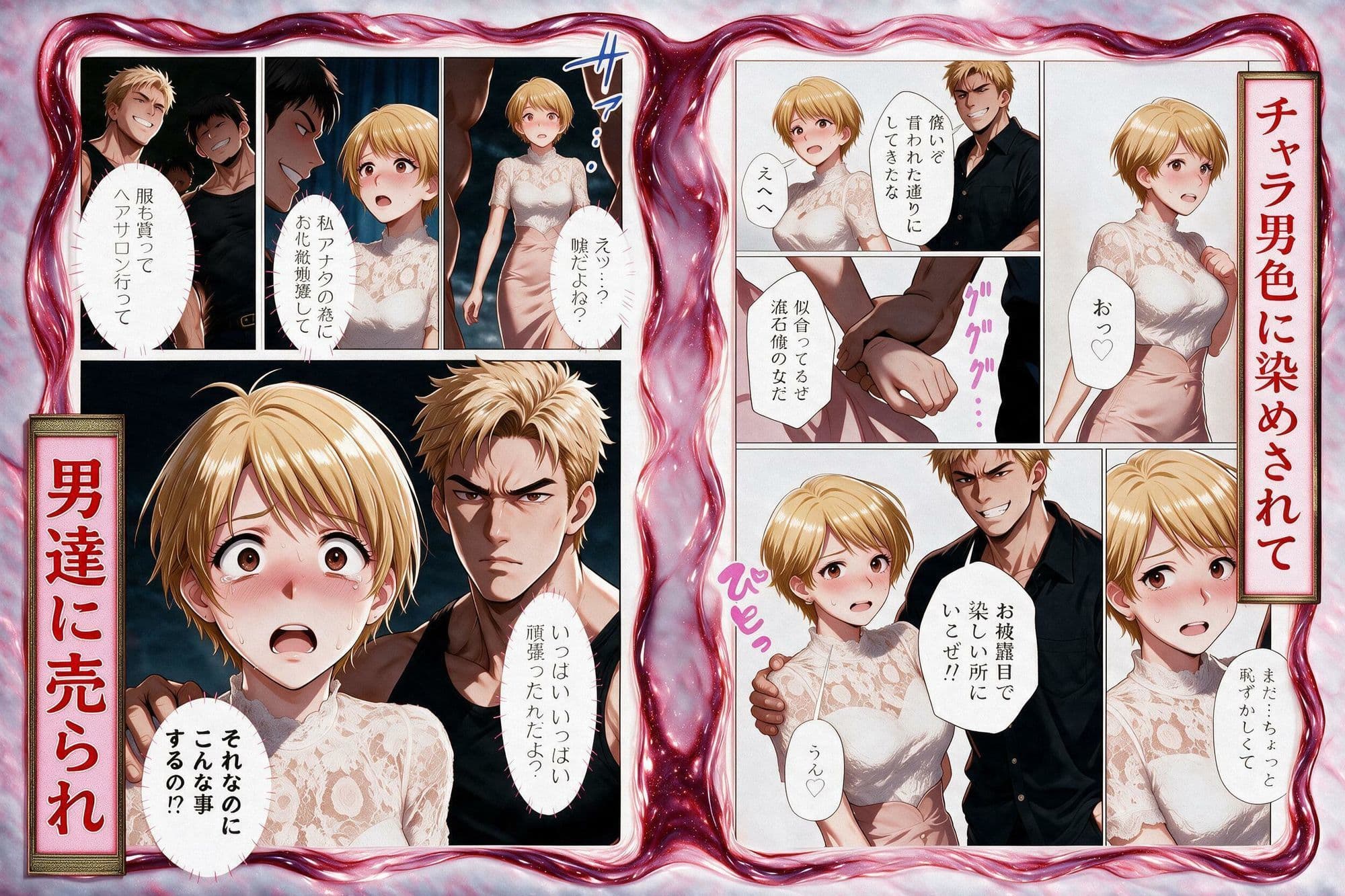 姦堕ち〜チャラ男に寝取られて大学をやめさせられてキャバ嬢と風俗で貢がされる〜 サンプル6