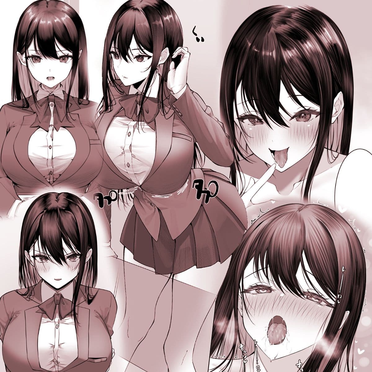 クールだけど押しに弱くて甘々になってしまう生徒会長 サンプル2