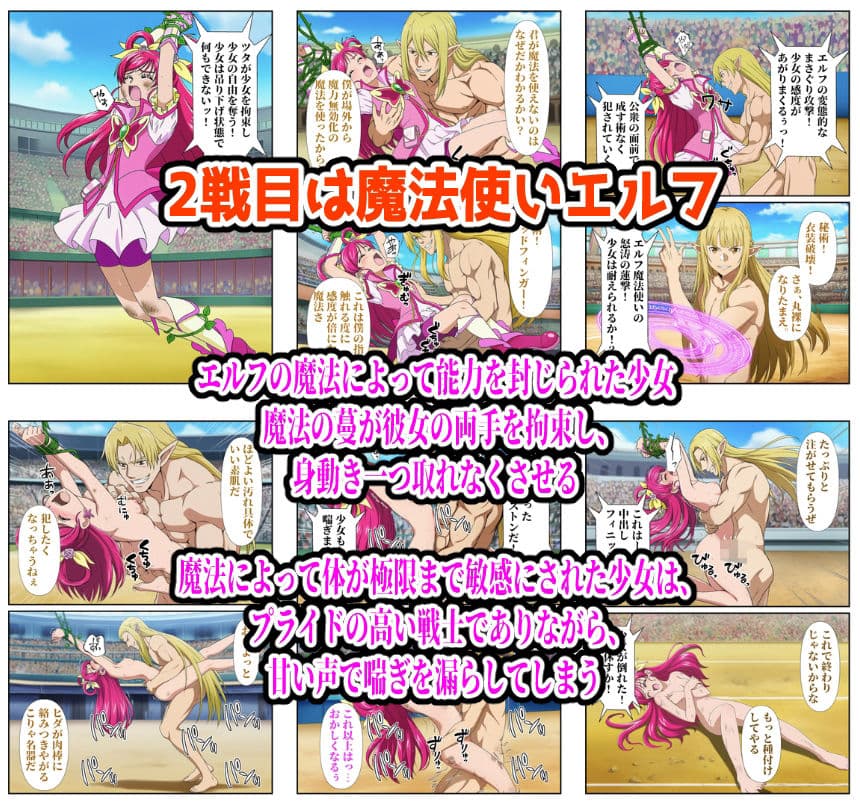 闘技場ドリーム敗北 サンプル2