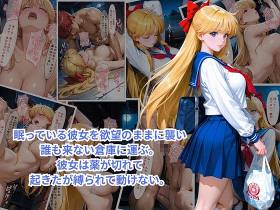 セーラー戦士が帰り道に跡をつけられ車内で拘束NTRされた話し サンプル4