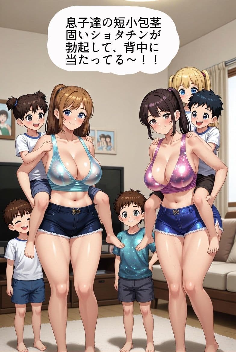 母子相姦ママがいっぱい  1  妄想ママズ サンプル7