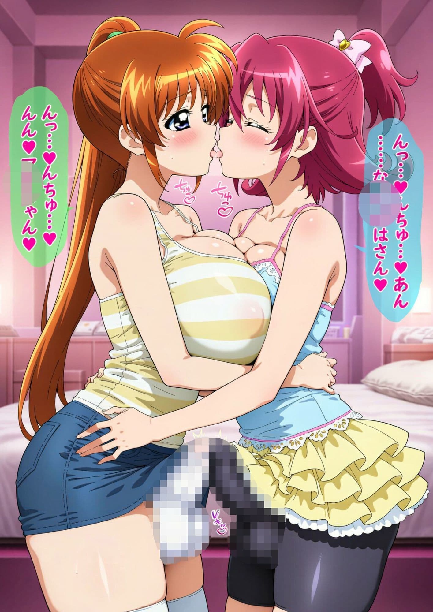 ふたなりな〇はさんP〇ecure Ecstasy 相田〇ナ編 快楽奴●の無限射精勃起ちんぽ サンプル3