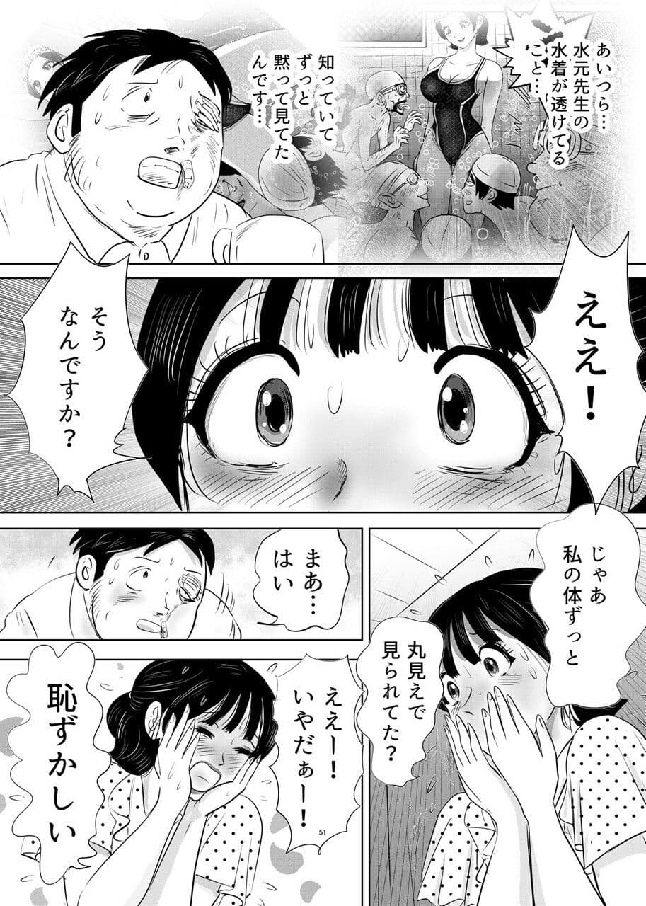 競泳水着が透けて丸見えハプニング  先生の羞恥水泳教室2 サンプル8