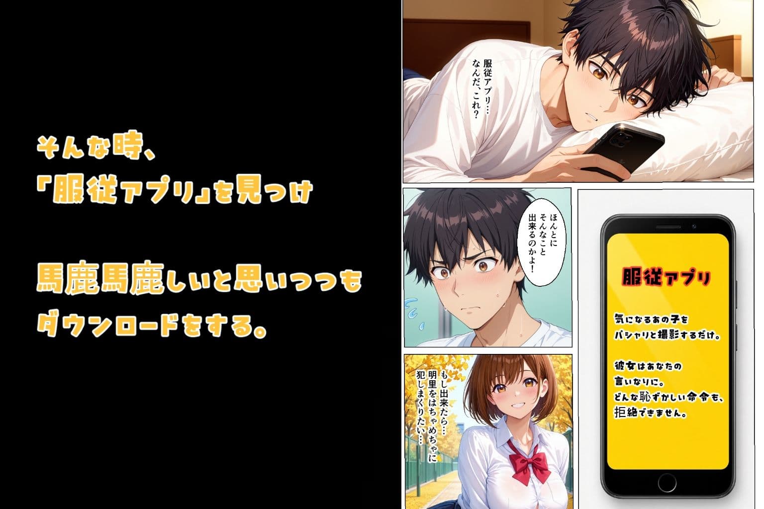 幼馴染が爆乳になったので絶対的服従アプリでヤっちゃいました サンプル2