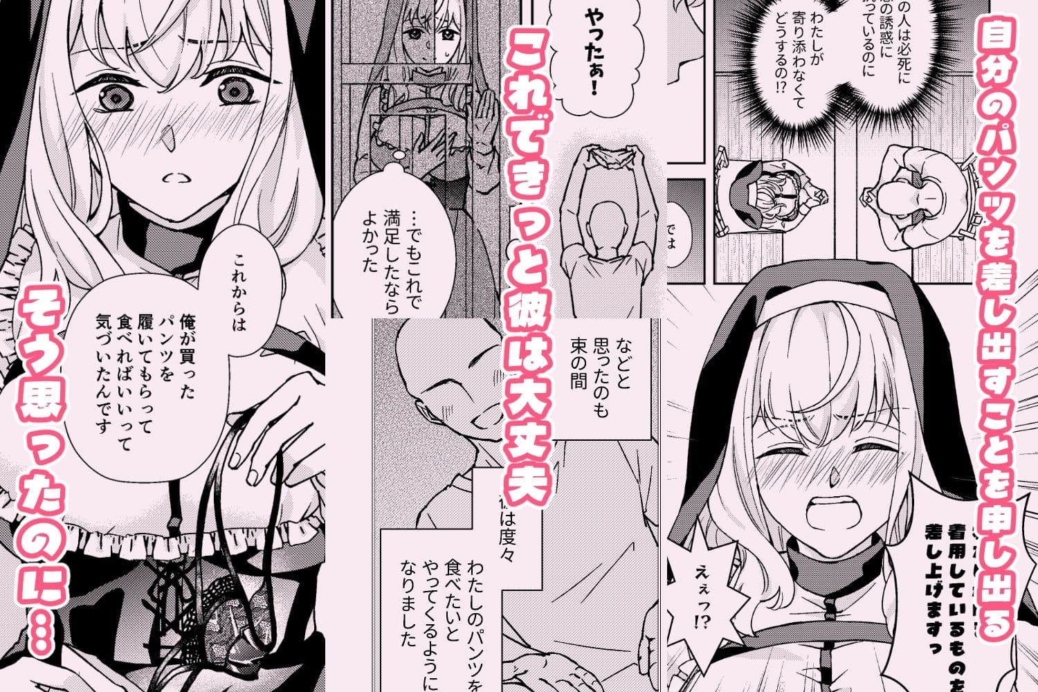 献身的なシスターのいる懺悔室-case-パンツを食べたい衝動 サンプル2