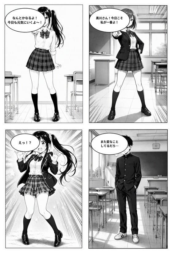 放課後ハイテンション！〜ほのかと仲間たちの学園コメディ〜 サンプル1
