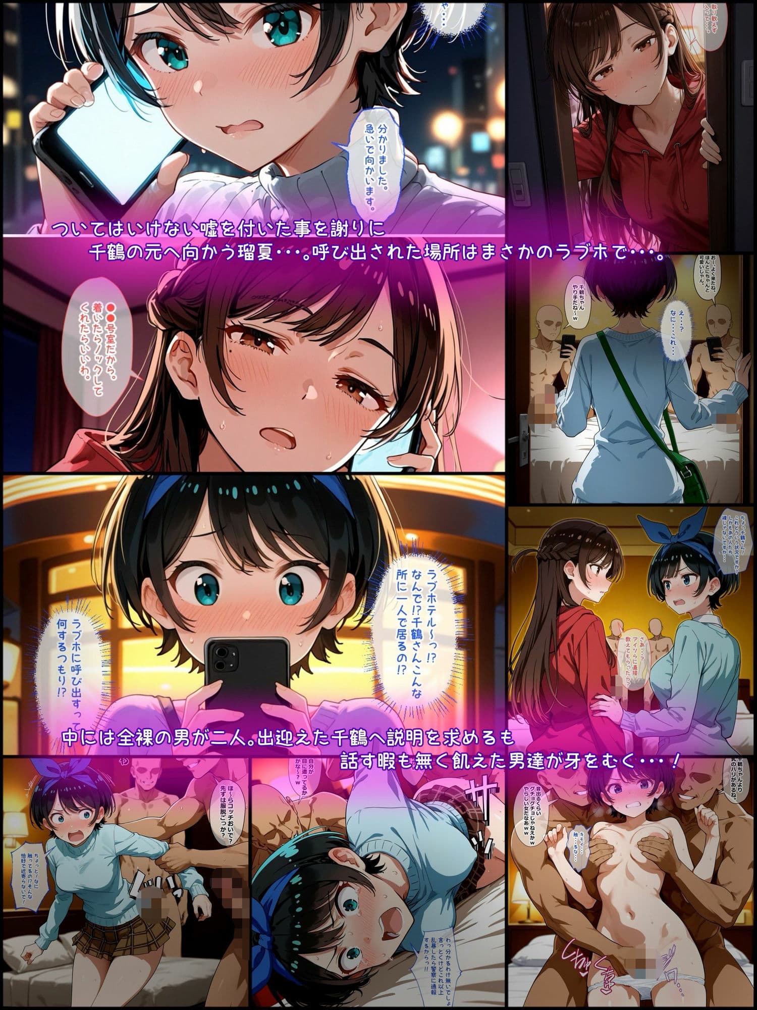 142P！！全部嘘ついた瑠夏ちゃんのせいだから。 サンプル2