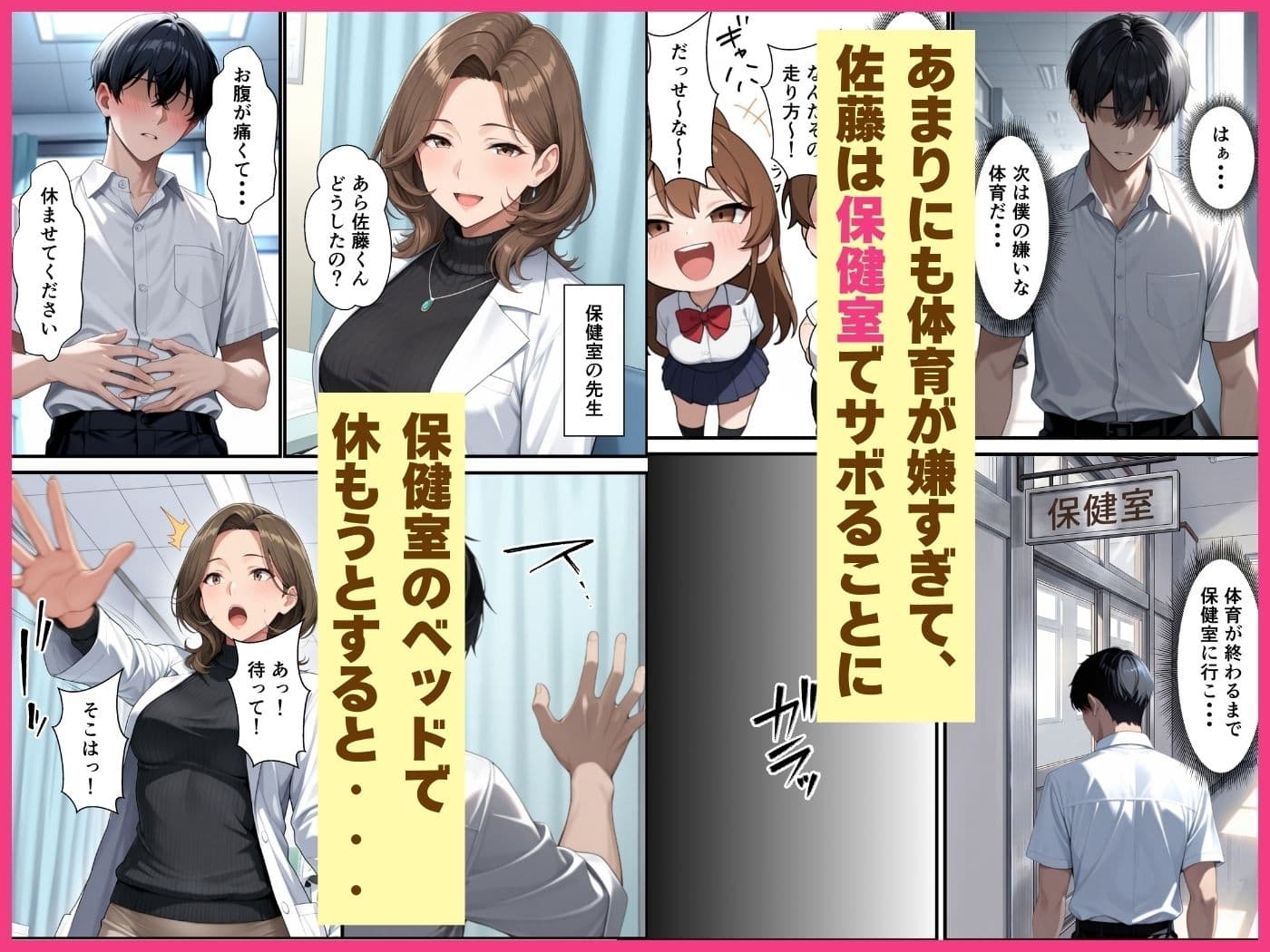 陰キャの僕が一軍ギャルの性処理係に任命されて搾り取られた話 サンプル2