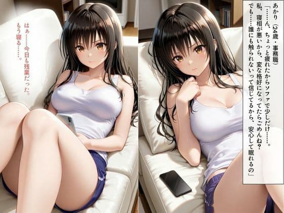 リビングで眠る姉 〜無防備な身体を好きに●す夜〜 サンプル1