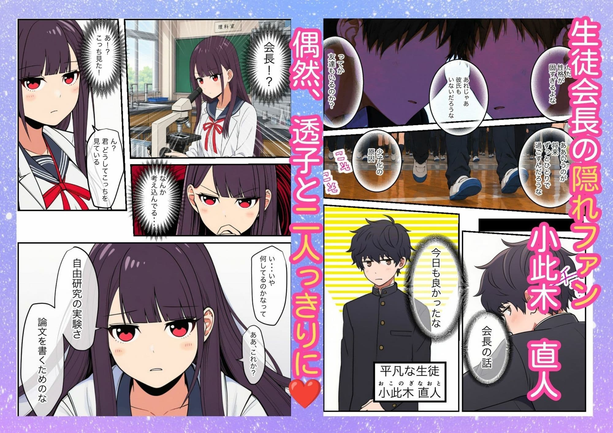 付き合った翌日、黒髪巨乳の生徒会長が教師にメス堕ち寝取られ 〜純愛崩壊NTR〜 サンプル2
