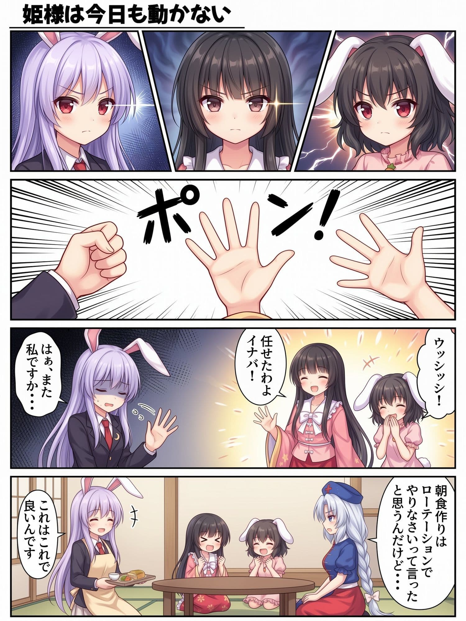 東方4コマ物語〜幻想郷は今日も平和です〜.第1巻 サンプル8