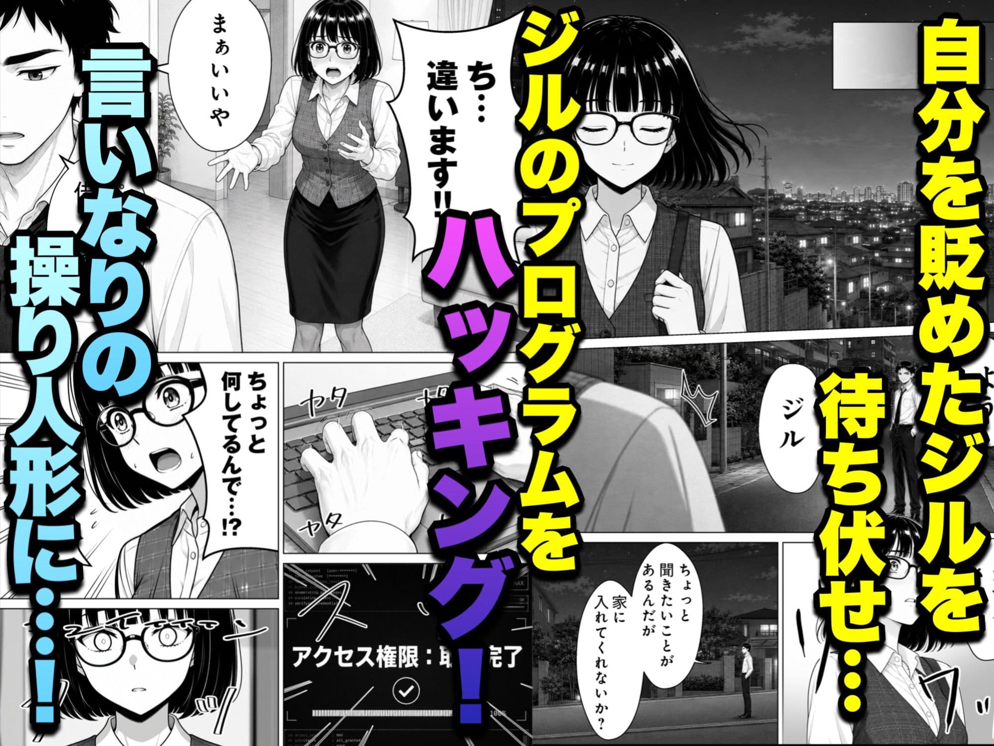 女アンドロイドへの復讐〜パワハラわからせおまんこハッキング サンプル6