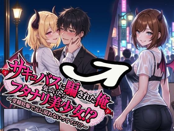 サキュバスに騙された俺気づいたらフタナリ美少女！？〜受精妊娠で元に戻れないってマジ！？〜