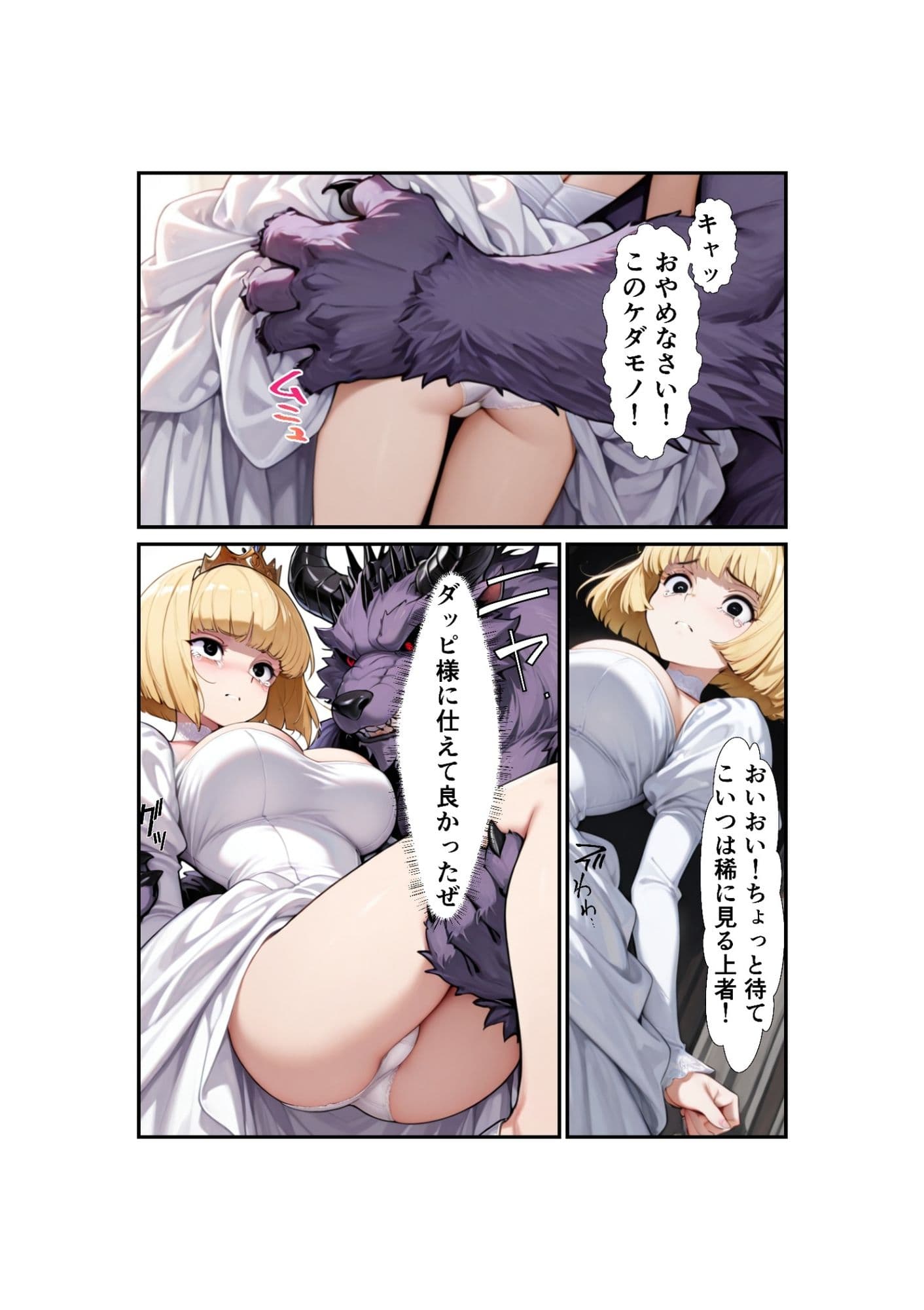 勇者PT壊滅計画 第二の標的・赤い吟遊詩人アテナ サンプル6