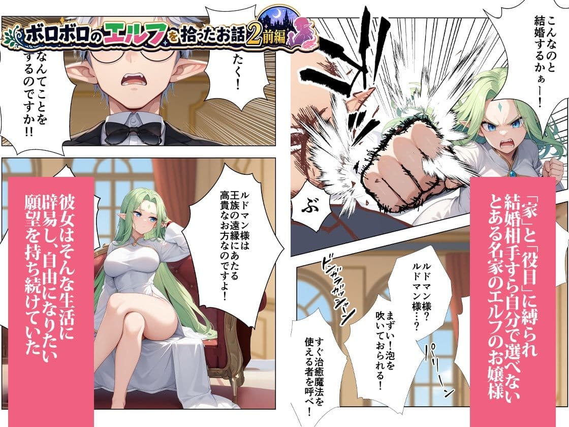 ボロボロのエルフを拾ったお話総集編 サンプル4