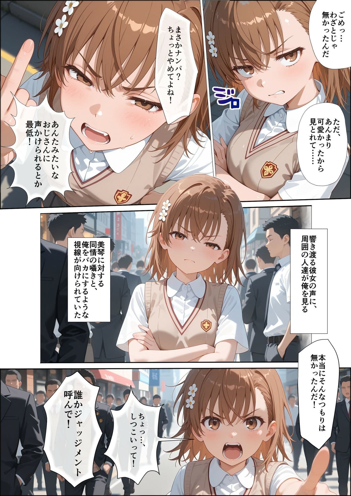 復讐催〇・俺を拒絶した女を友達含め全員堕とす  〜とある魔術〇禁書目録編〜 サンプル7