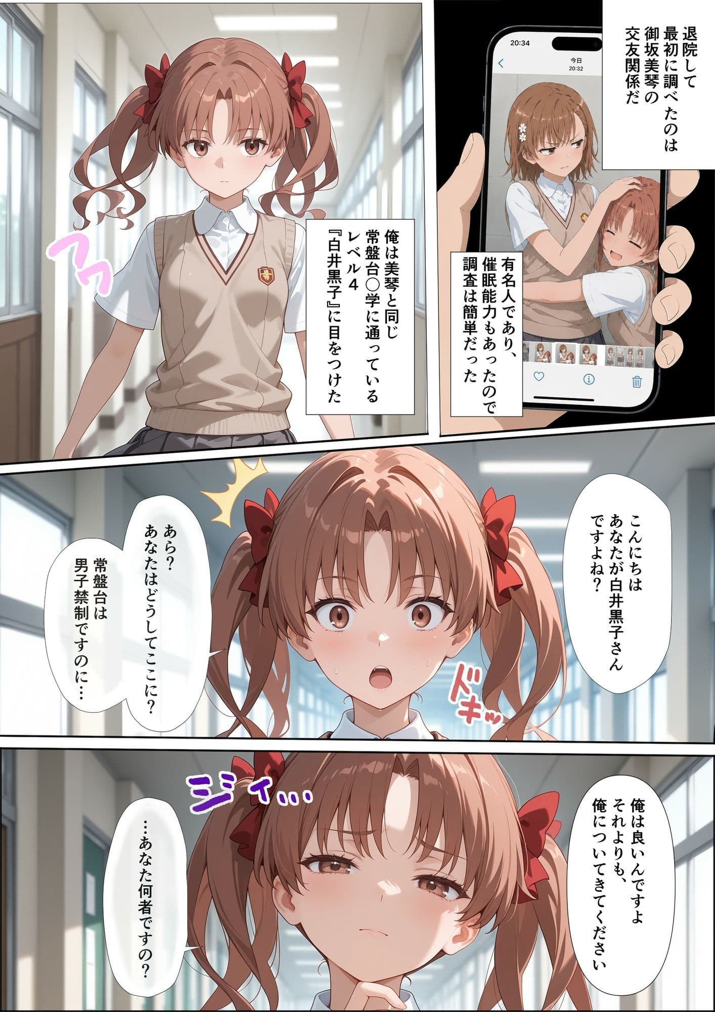復讐催〇・俺を拒絶した女を友達含め全員堕とす  〜とある魔術〇禁書目録編〜 サンプル10