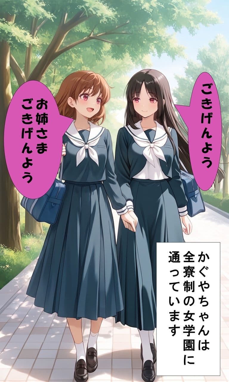 競泳水着少女SEX 漫画版かぐや編2 サンプル1