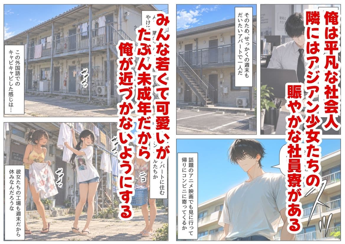 隣に住むアジアン少女と俺 サンプル1