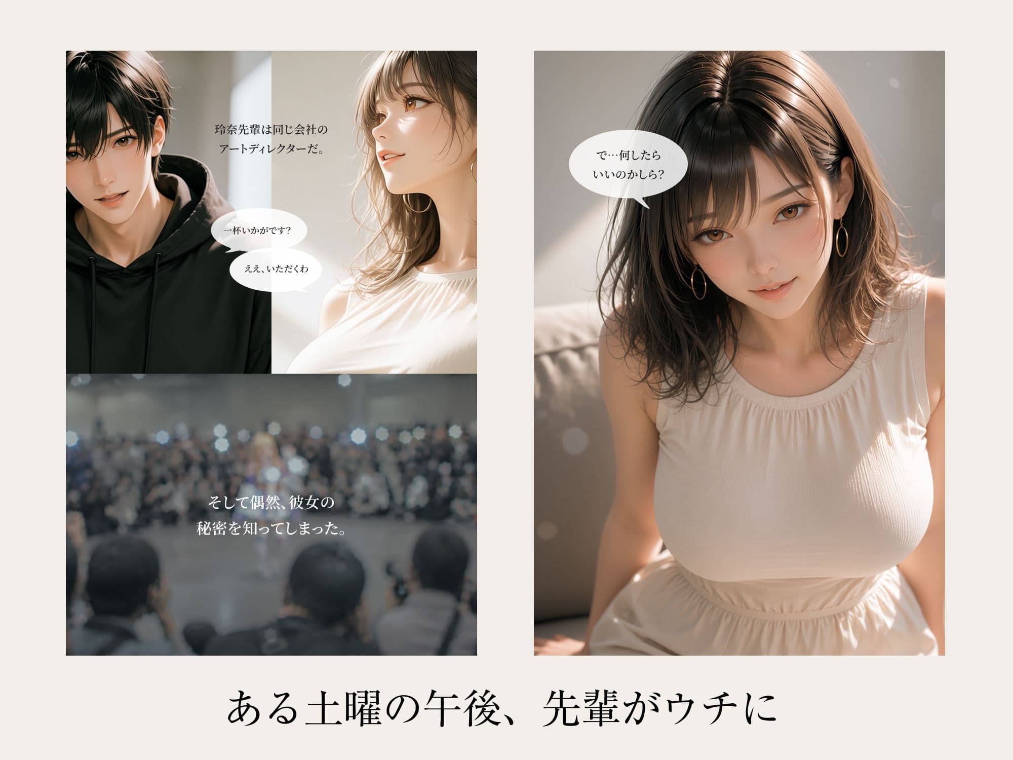 INSIDE THE CREATIVE 1.0｜先輩、会社では秘密ですよね？【こだわり動画同梱】 サンプル2