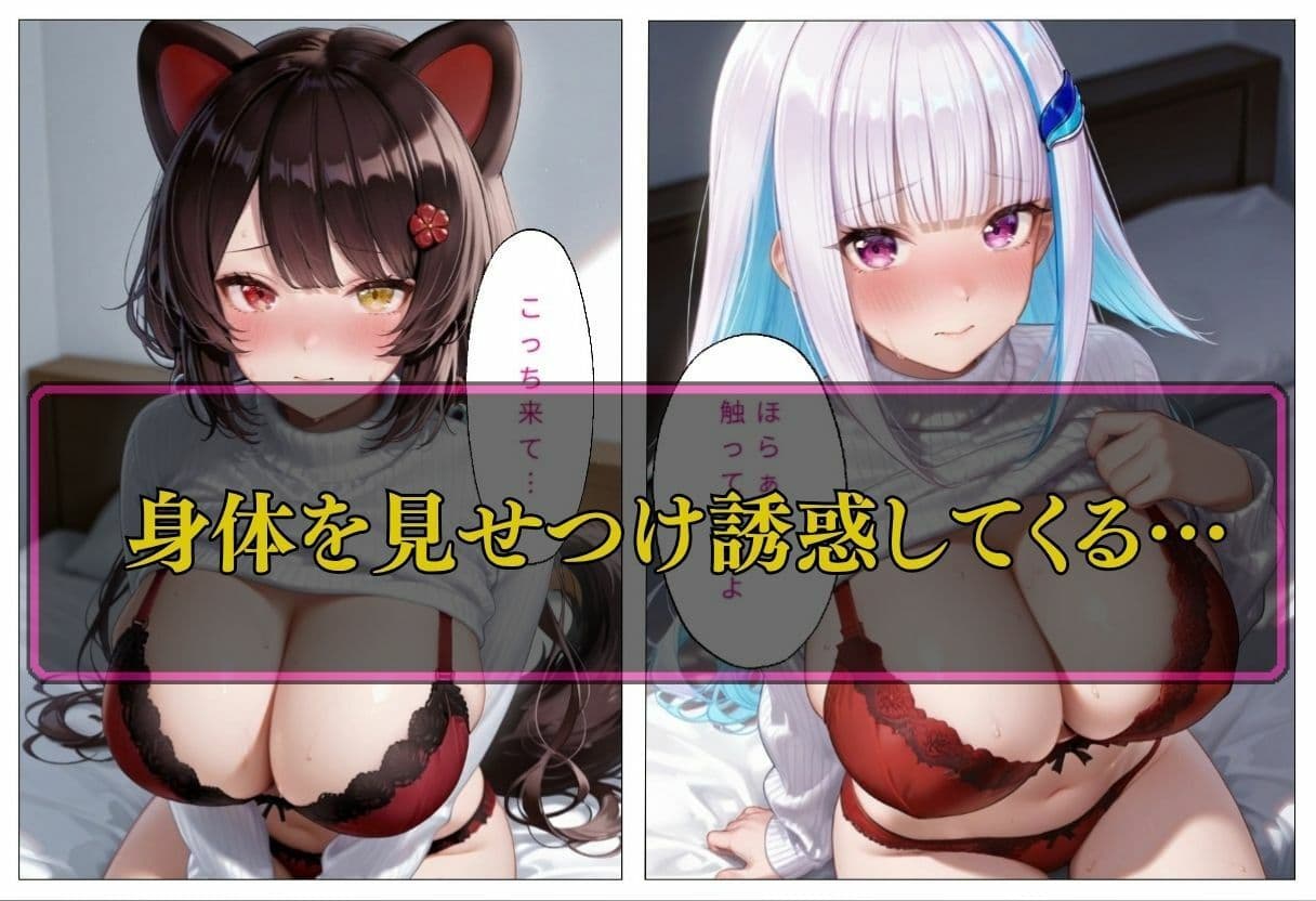 人気VTuber ファン宅訪問 リゼ・ヘ〇エスタ、戌〇とこ サンプル3