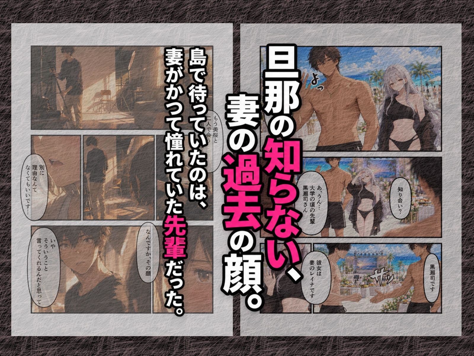 嫁と恋愛リアリティショーに参加したはずがNTRありだった件 サンプル2