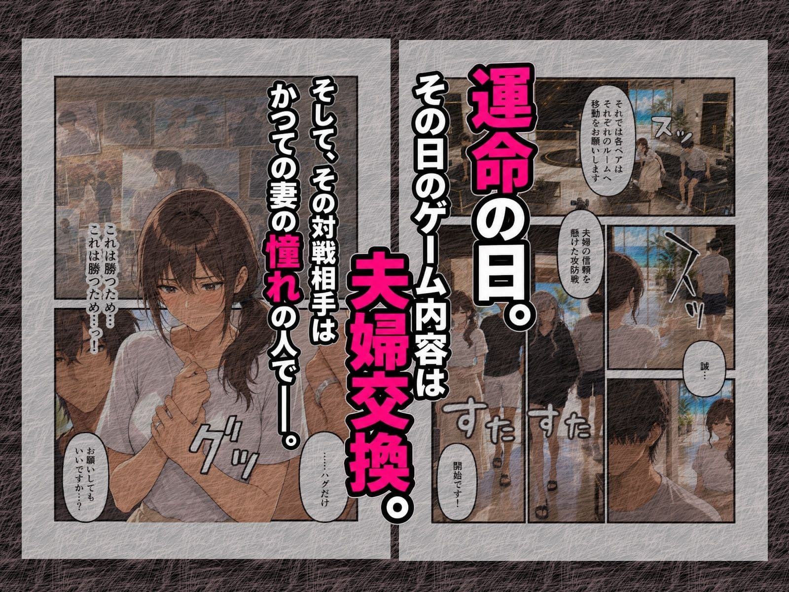 嫁と恋愛リアリティショーに参加したはずがNTRありだった件 サンプル6