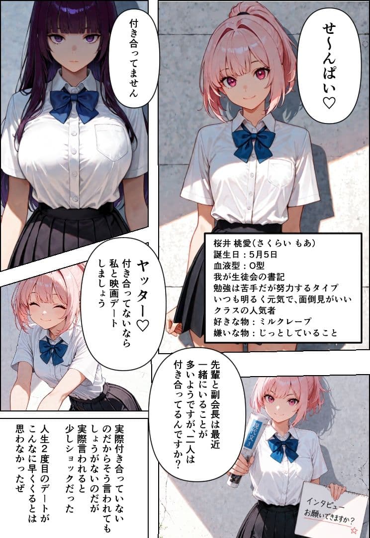 感情がない副会長とやってみた サンプル3