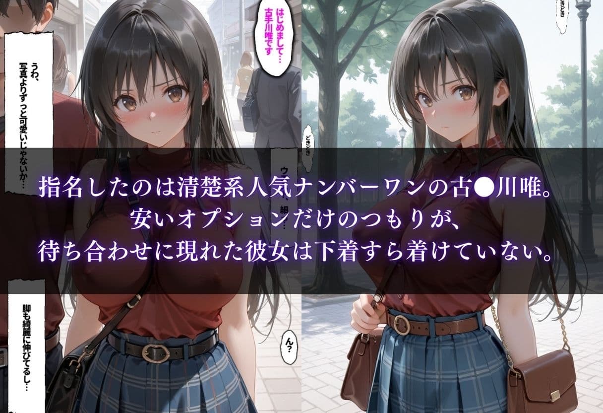 三十路童貞がレンタル彼女で清楚系美女を無料セフレに調教した話 サンプル2