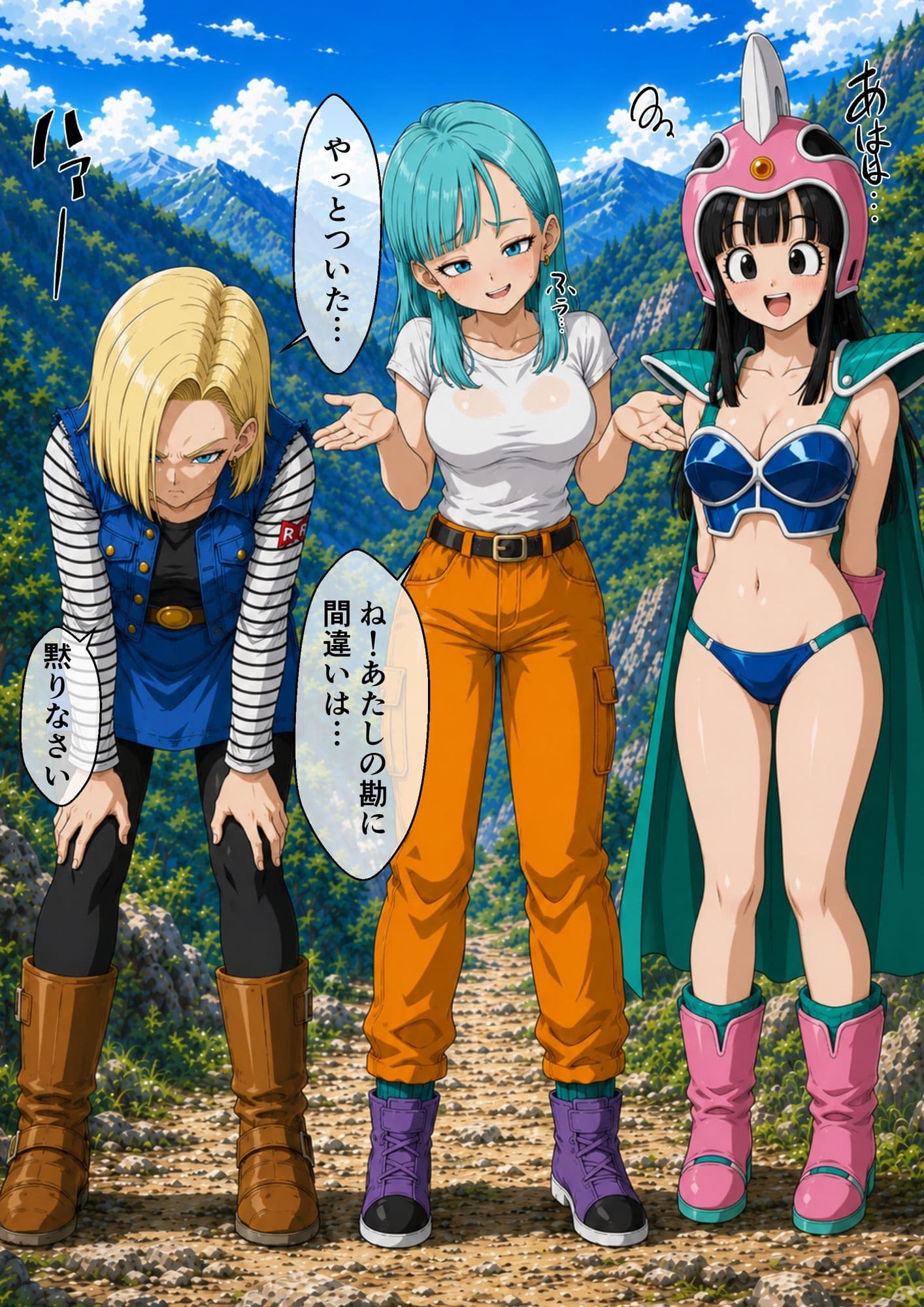 とある旅館の性交生活 催◯温泉旅館【ドラゴンボ◯ル2編】 サンプル5