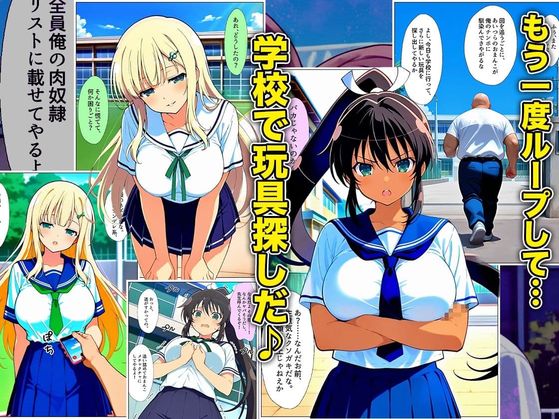 催●スマホおじさん〜女子校生孕ませ中出しハーレム化計画 閃〇カグラ 編 サンプル7