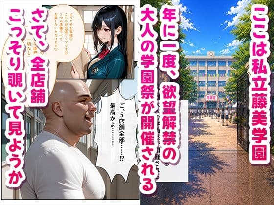 子作り学園祭〜学園〇示録キャラのいる風俗店を全部まわってみた〜 サンプル1