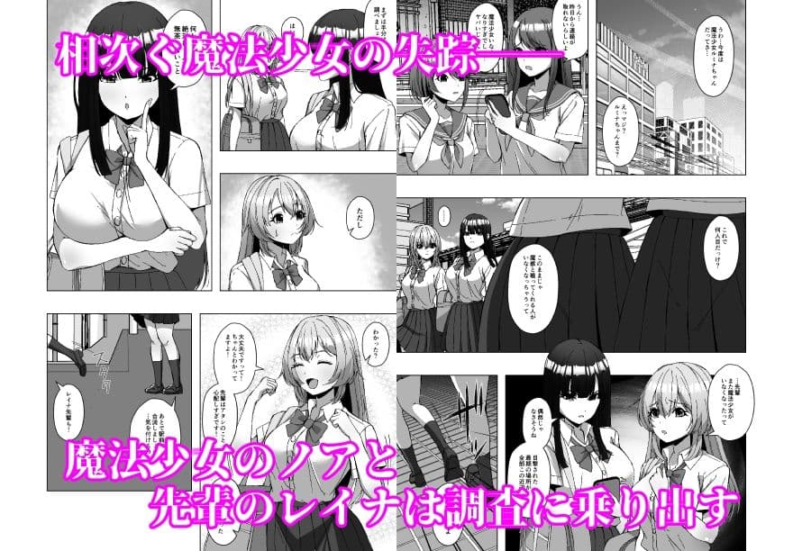 魔法少女の寄生魔獣討伐記録 サンプル1