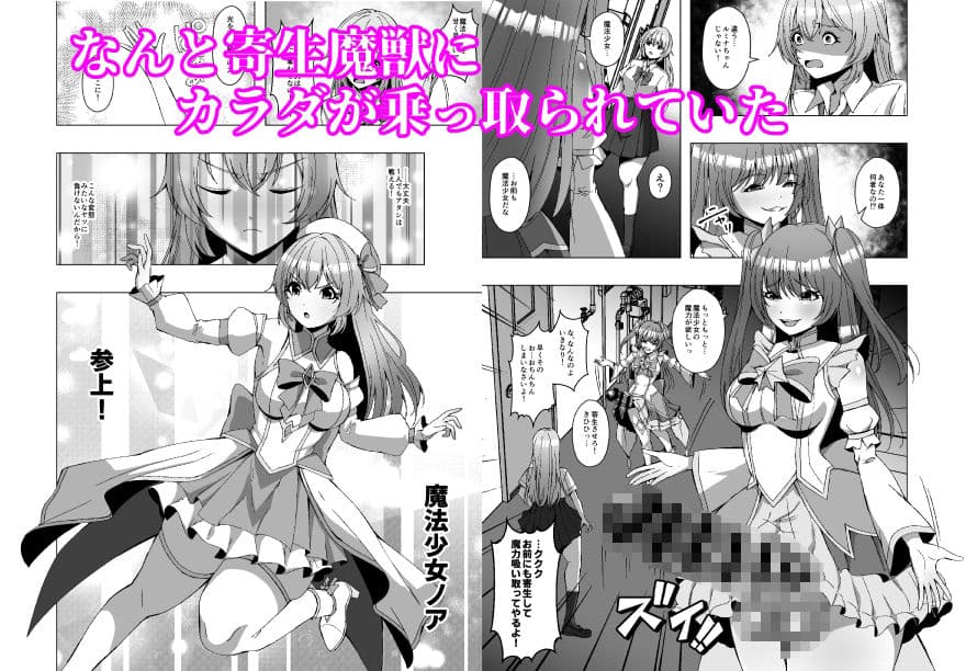 魔法少女の寄生魔獣討伐記録 サンプル3