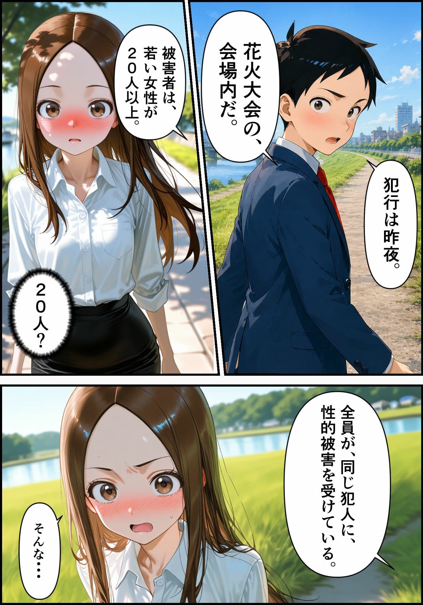 CG漫画『胸キュン捜査官』第六話 サンプル2