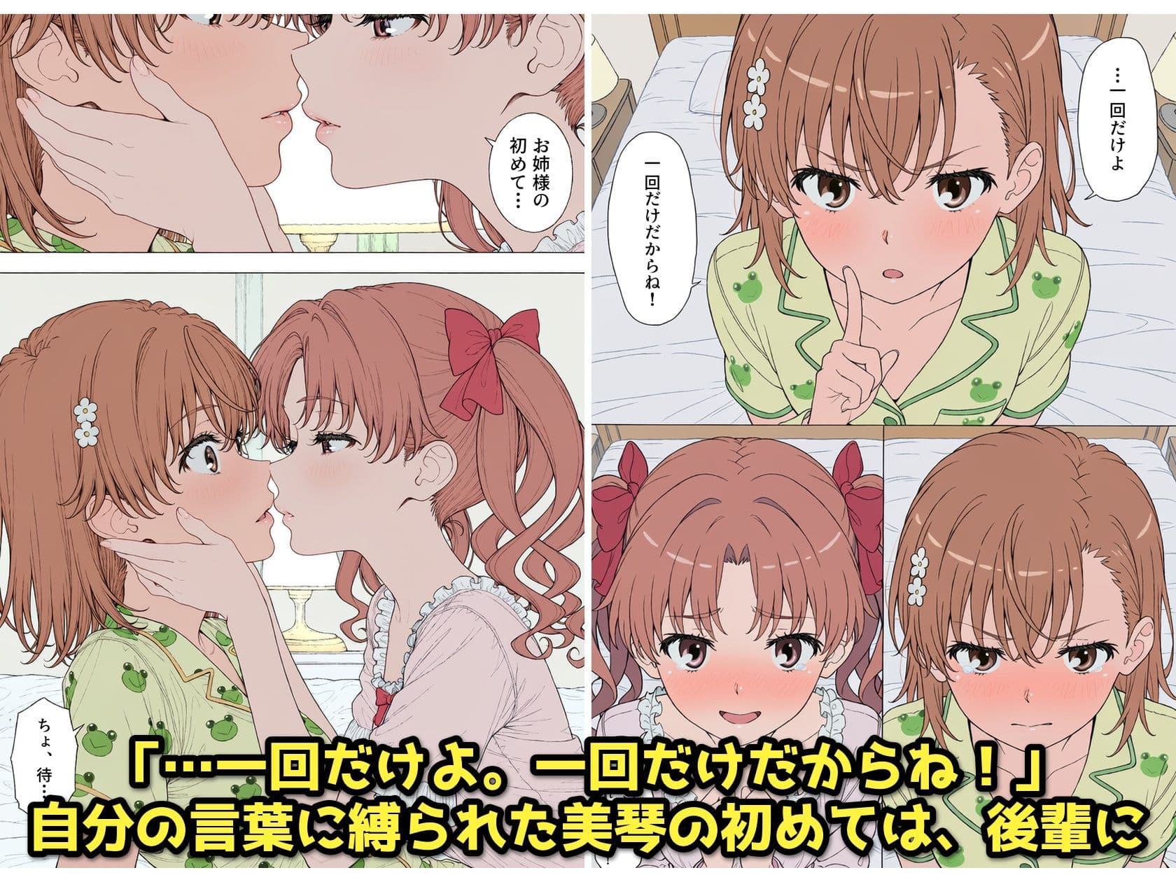 【漫画】とある美琴の羞恥体験 〜後輩と、あいつと、女王と〜 サンプル2