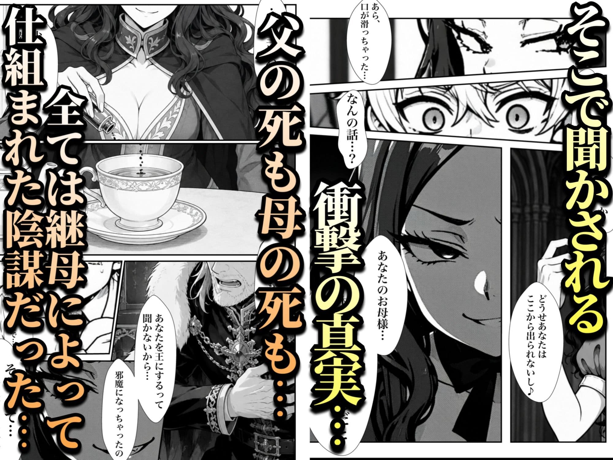 ネクロマンサーになって蘇生傀儡化、滅びた王国をハーレム帝国に作り替える サンプル4