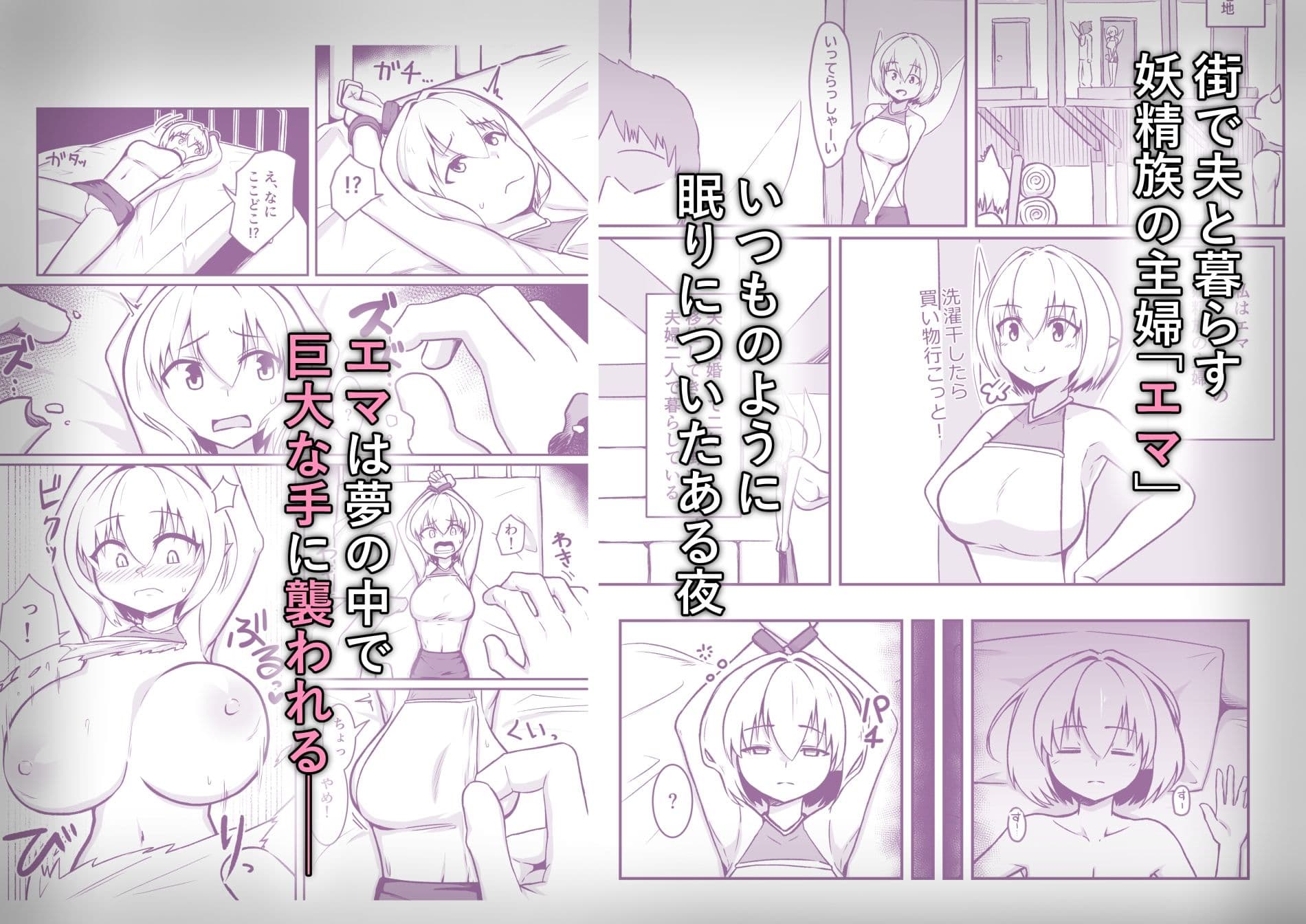 夢魔に狙われた妖精さんの話 サンプル1