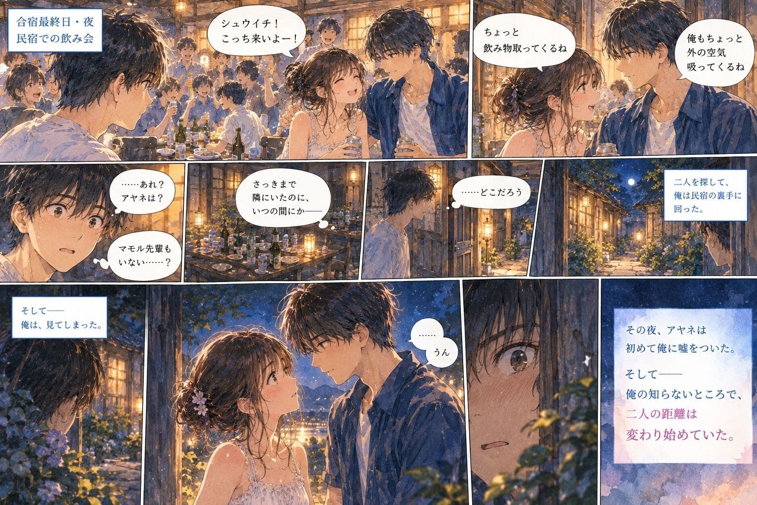 『大学の夏合宿で、彼女を先輩に奪われた。』 サンプル4