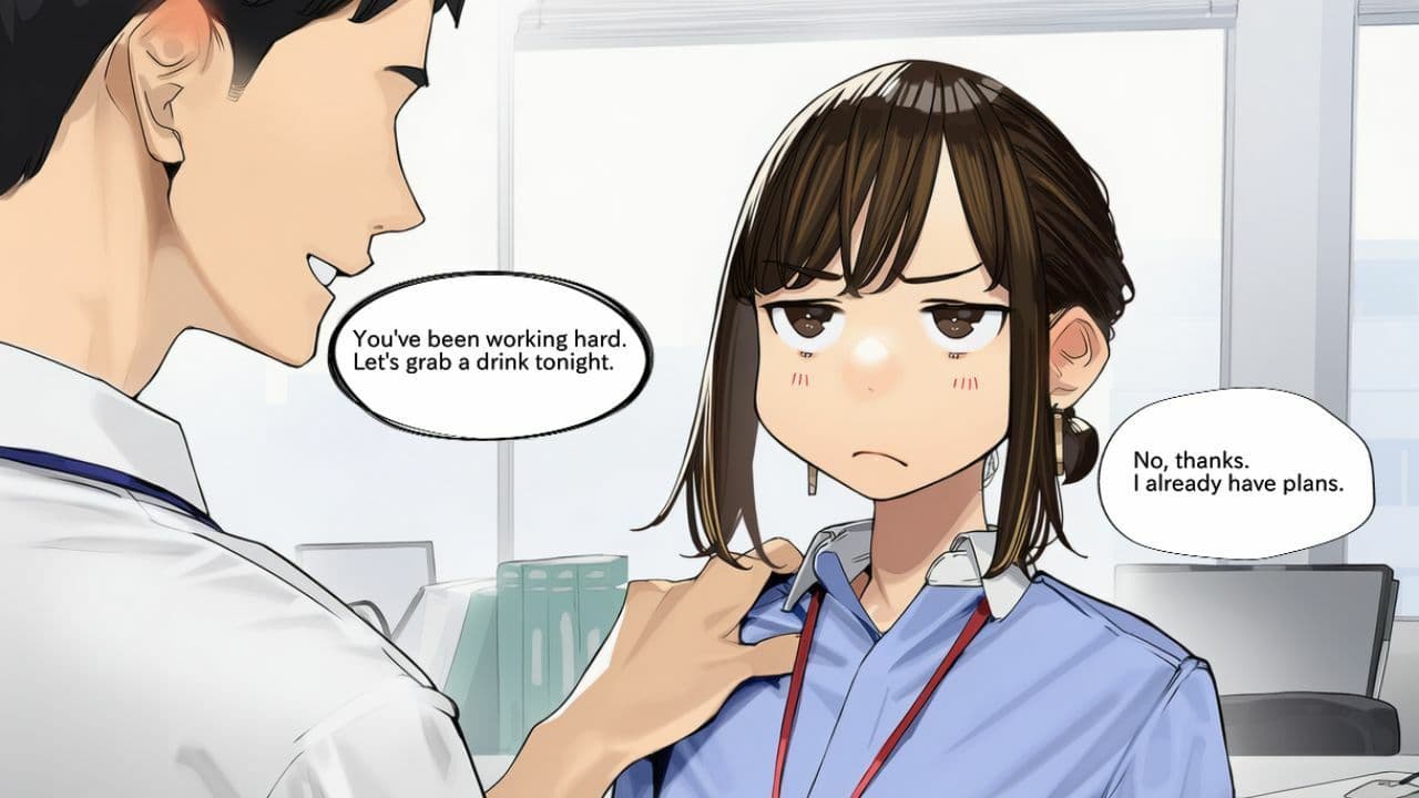 Ganbare Douki-chan NTR - Taken at Douki-kun’s Desk サンプル1