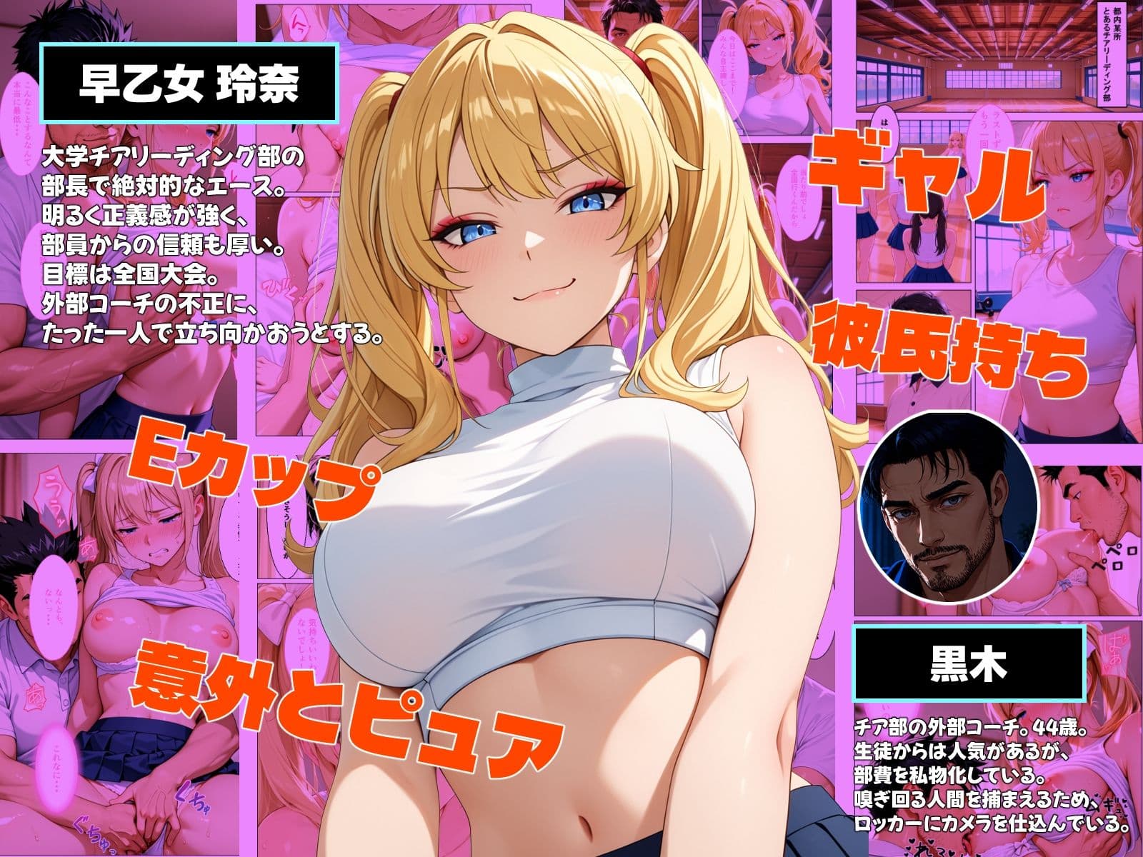 正義感強め巨乳ギャルが不正告発に失敗して性奴●にさせられる話 サンプル1