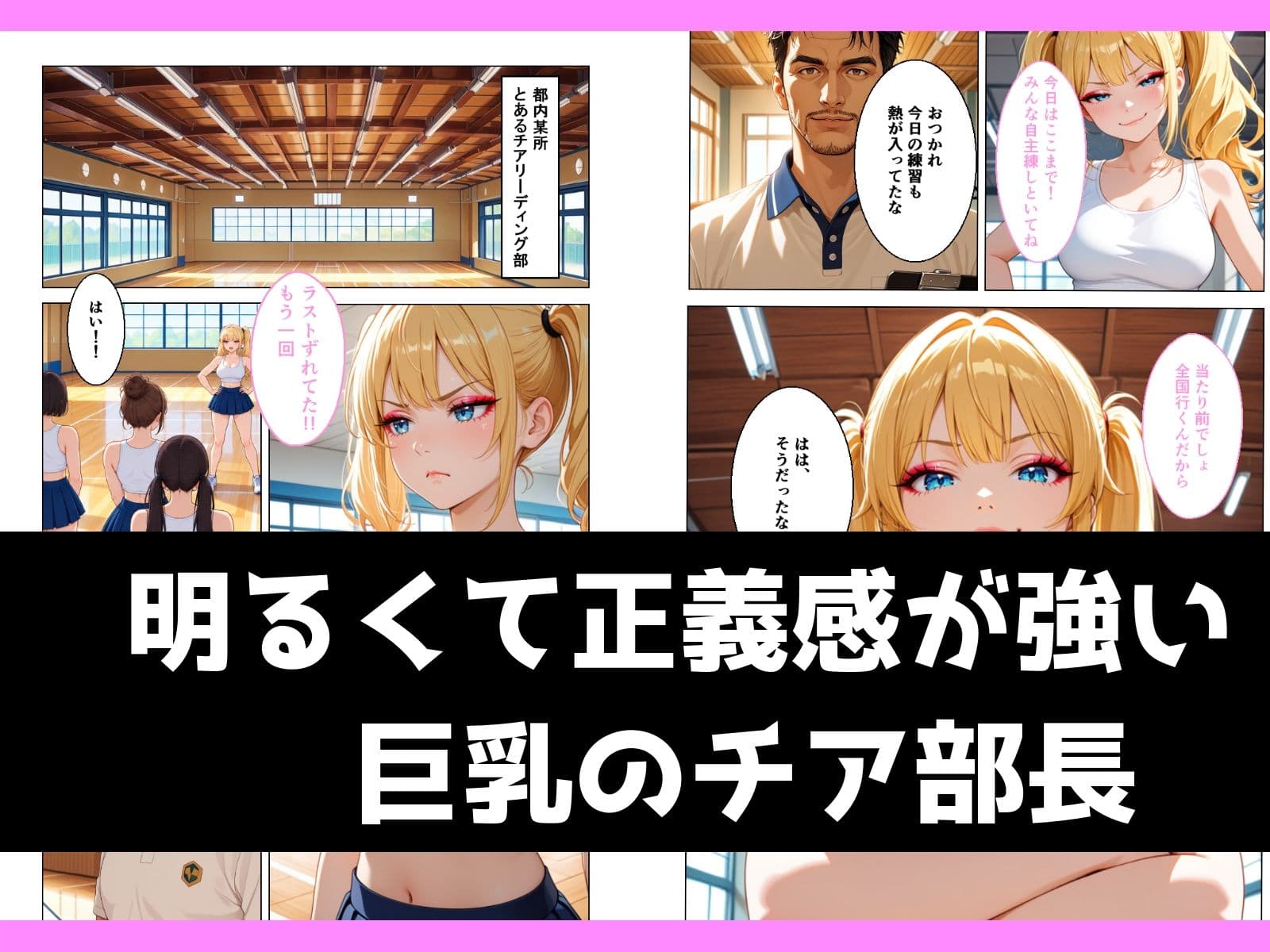 正義感強め巨乳ギャルが不正告発に失敗して性奴●にさせられる話 サンプル2