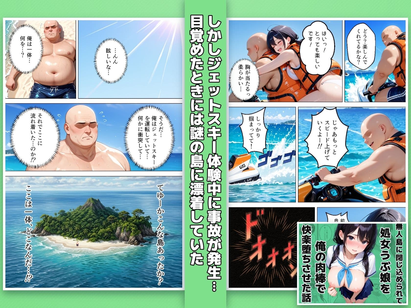 【フルカラー総集編】生ハメでメス堕ち！4つの物語 サンプル3