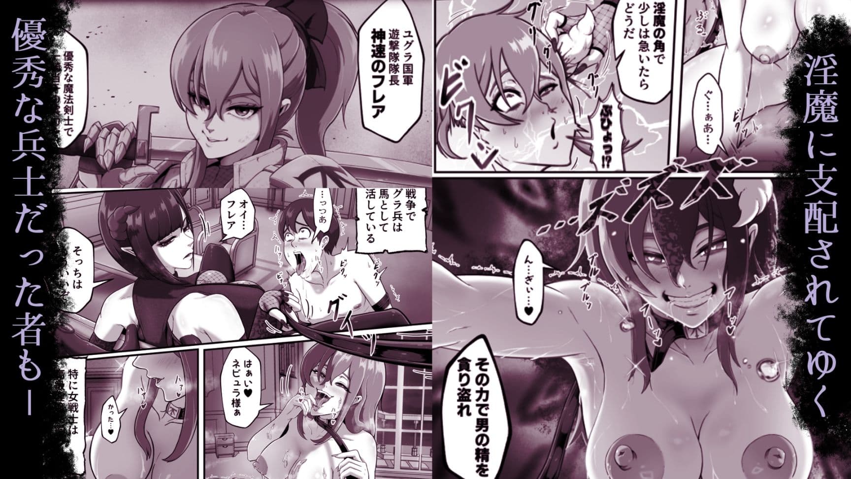 サキュバス城攻略 （1）淫魔に支配された王国 サンプル4